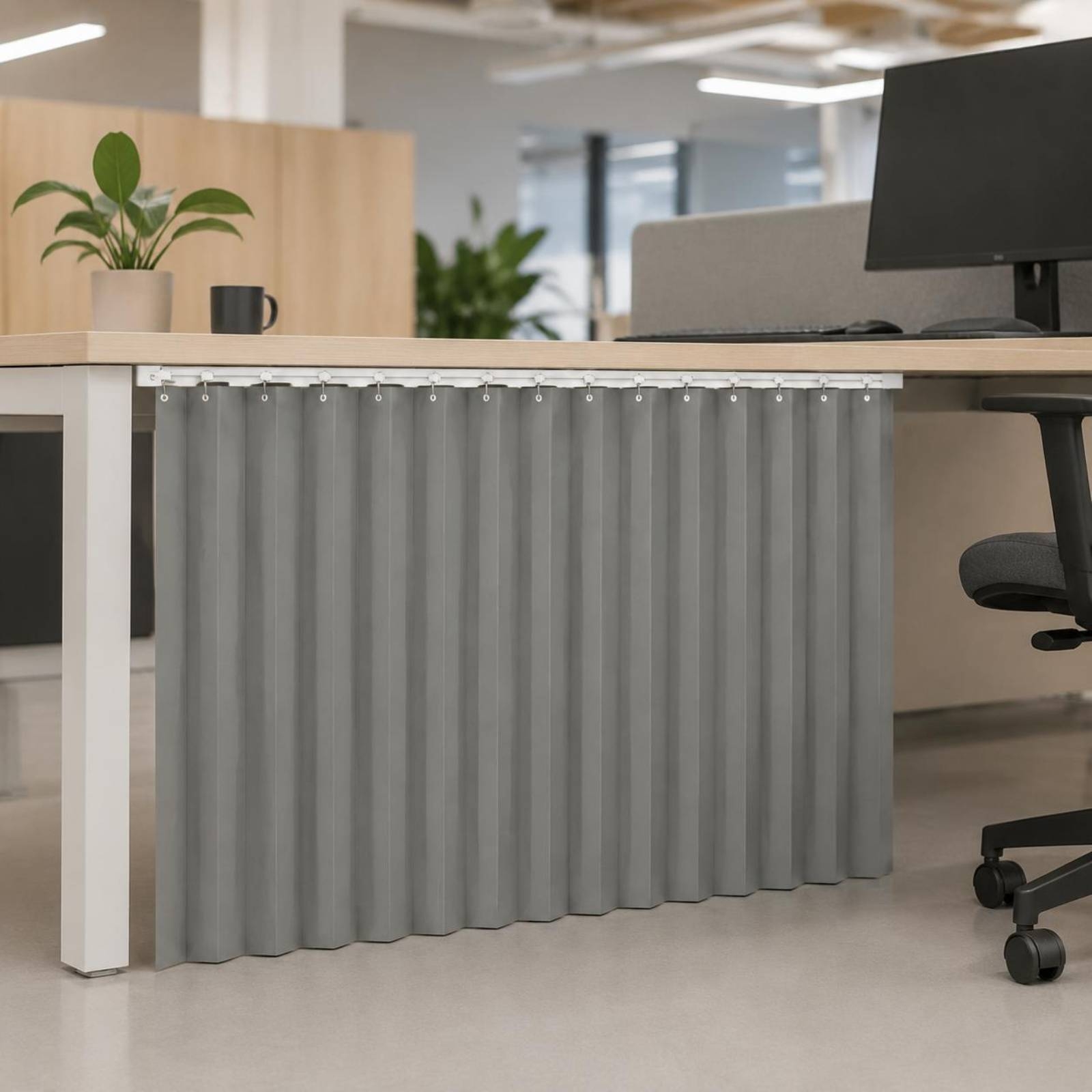 Office Furniture Desk - Masa Gizlilik Perdesi Rüzgar Engelleyici Ofis