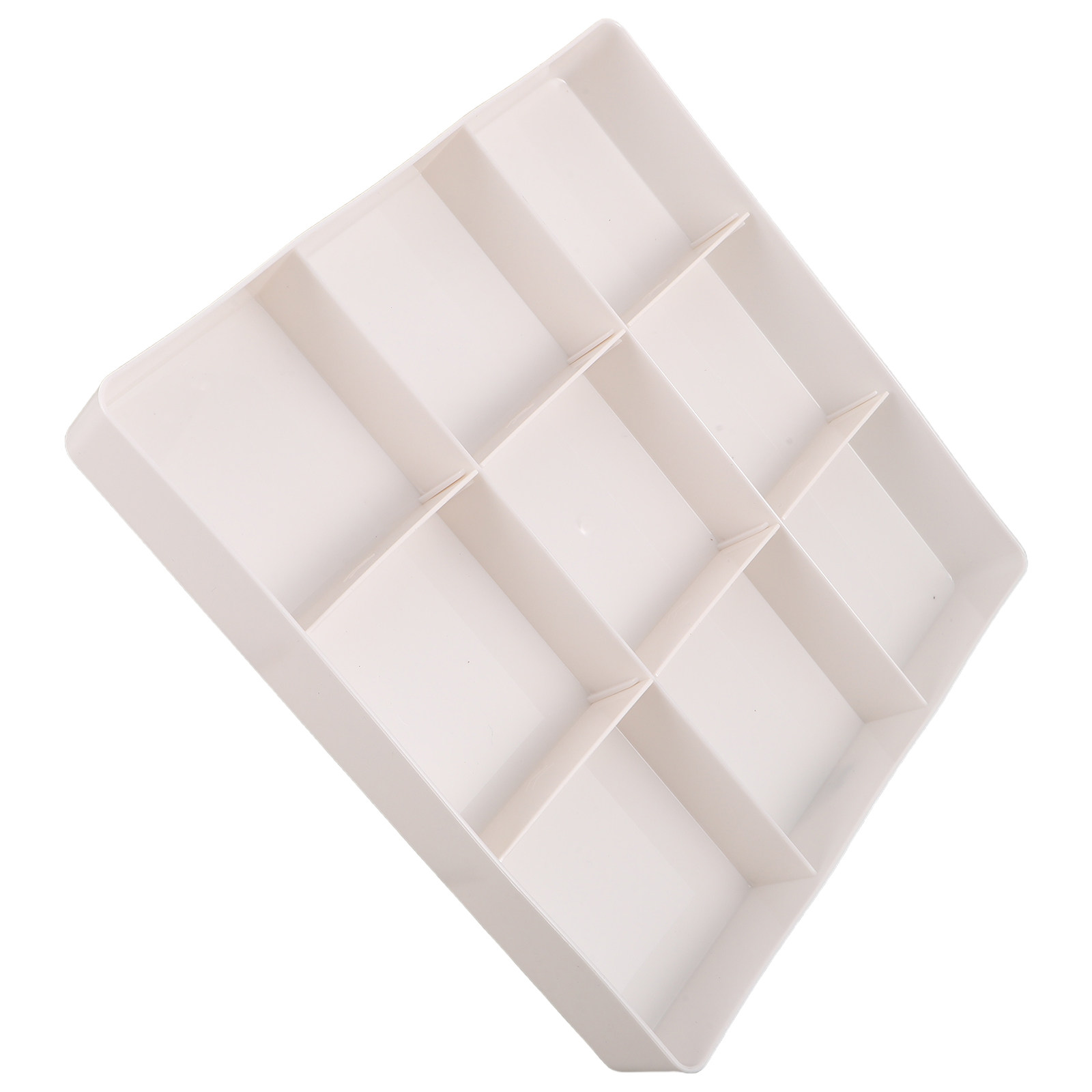 Drawer Organizer Tray - Ayarlanabilir Makyaj Çekmecesi Düzenleyici Şeffaf Çok