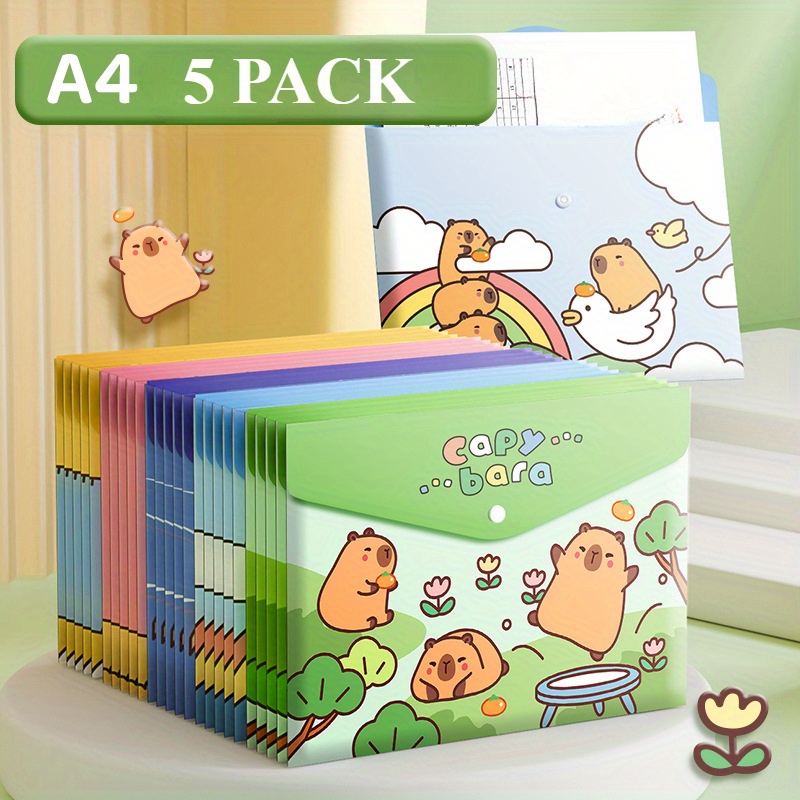 Binder Storage Box - 5 adet A4 dosya çantası, bilgi