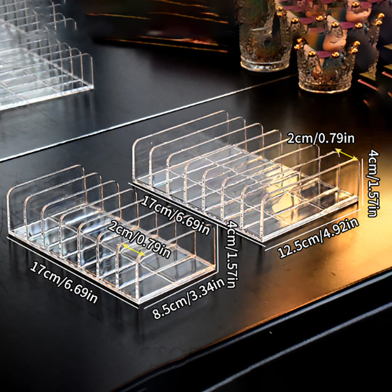 Drawer Organizer Tray - Akrilik Göz Farı Paleti Organizatör Kompakt