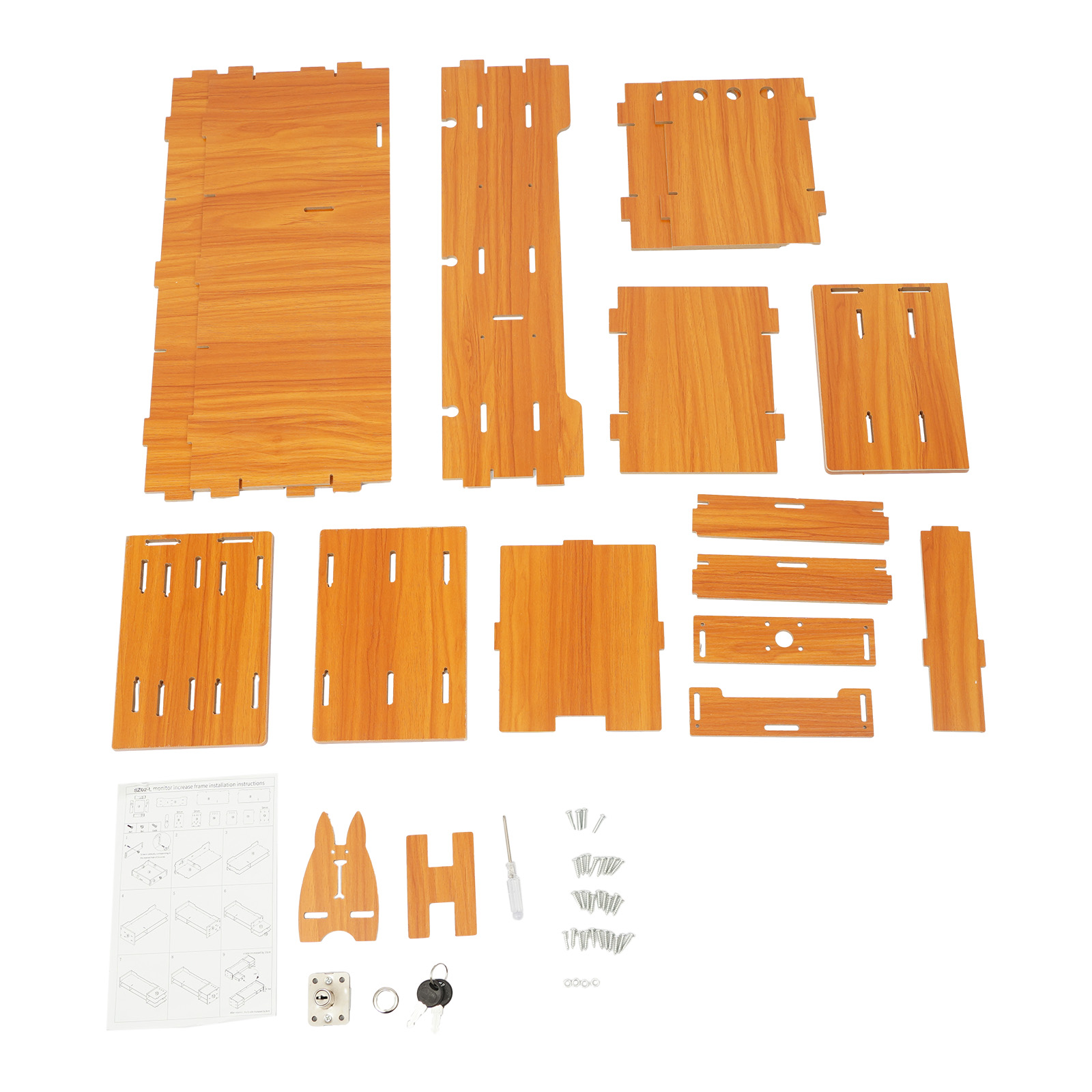Office Furniture Filing Cabinets - 3 Çekmeceli Kilitlenebilir Depolama Alanına Sahip