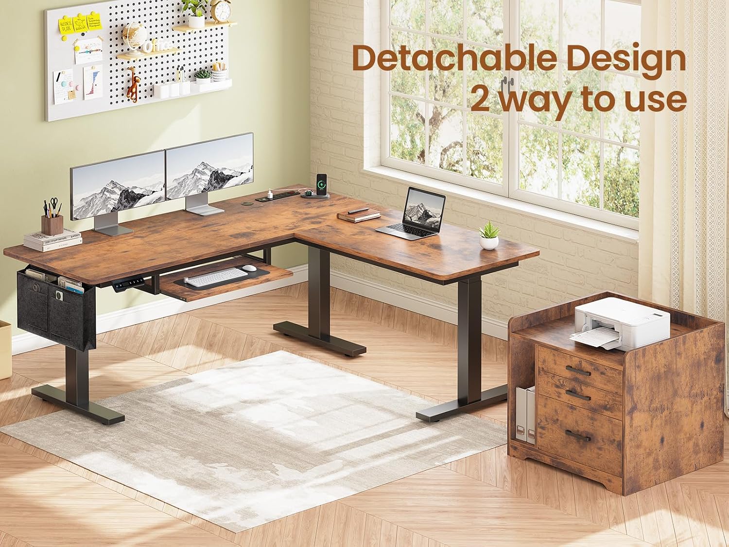 L Şeklinde Elektrikli Ayakta Ç - Office Furniture Outlet incelemesi ve fiyatı