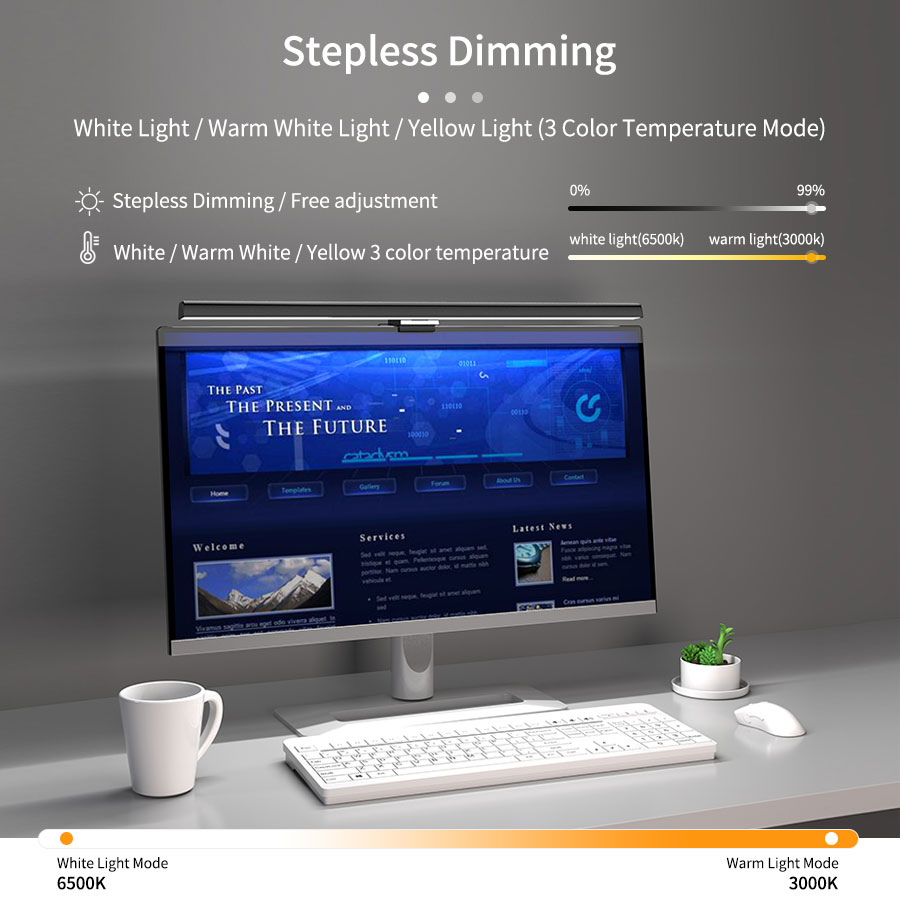 50cm LED Monitör Işık Çubuğu E - Office Furniture Ideas incelemesi ve fiyatı