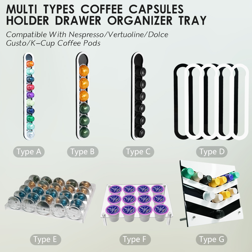 Çoklu Tip Kahve Kapsülleri Tut - Drawer Organizer Tray incelemesi ve fiyatı