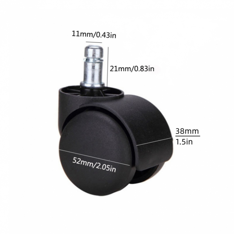 1/2 adet sandalye tekerleği mo - Office Furniture Hardware incelemesi ve fiyatı