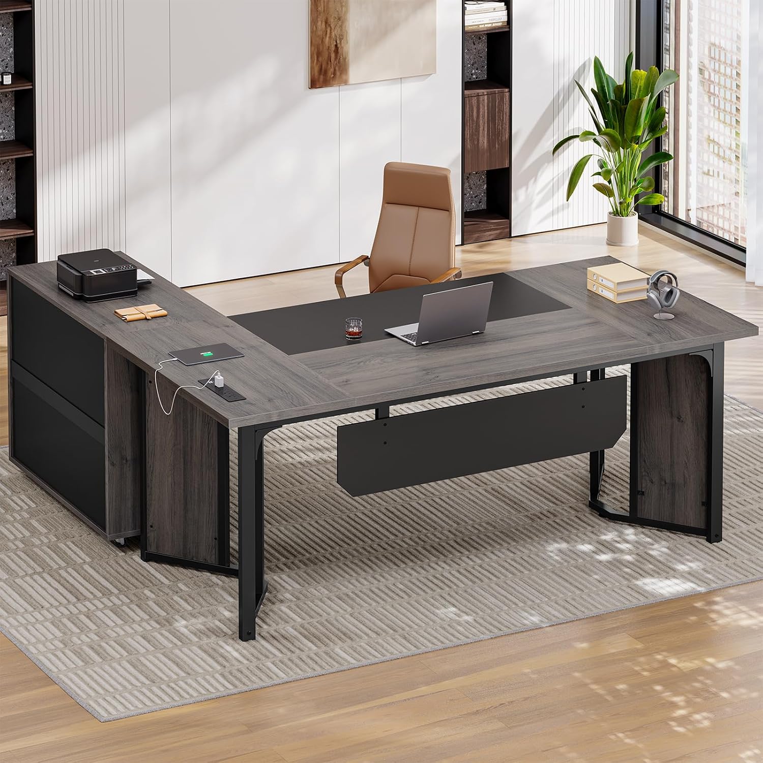 63 inç Yönetici Masası, Hareke - Office Furniture Outlet incelemesi ve fiyatı