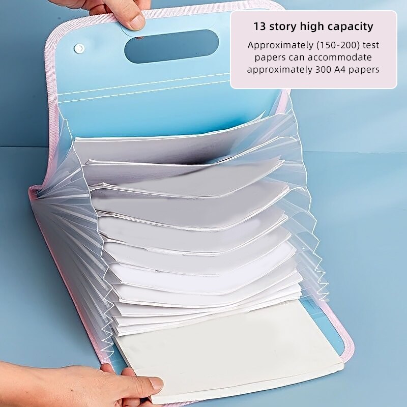13 cep dosya klasörleri taşına - Binder Storage Box incelemesi ve fiyatı