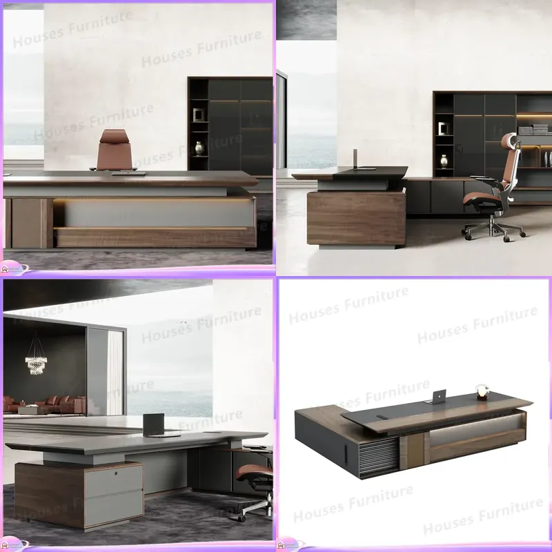 Lüks Yönetici Masası Masif Ahş - Office Furniture Desk incelemesi ve fiyatı