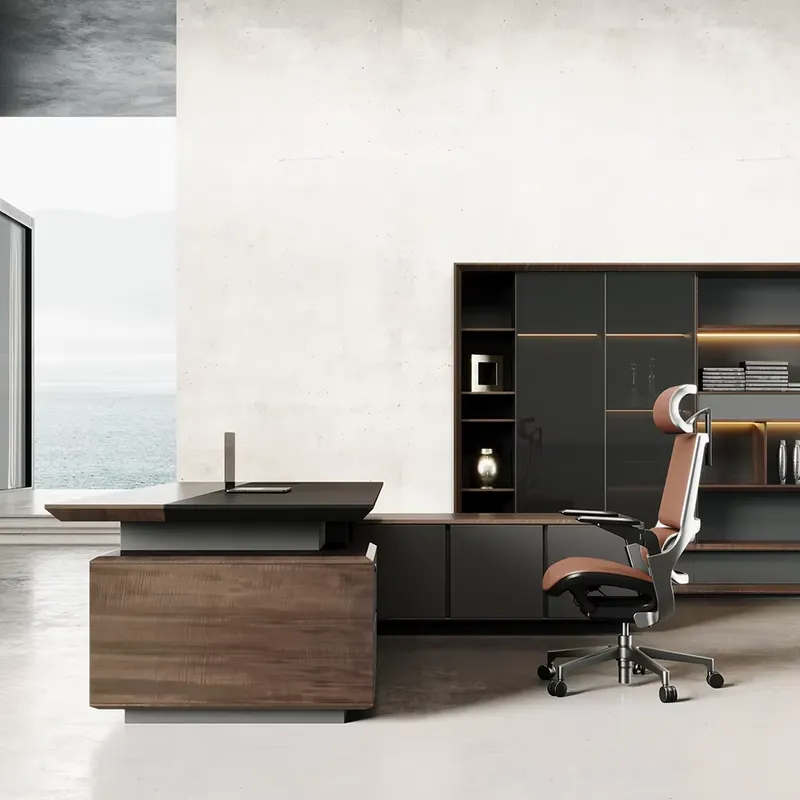 Lüks Yönetici Masası Masif Ahş - Office Furniture Desk incelemesi ve fiyatı