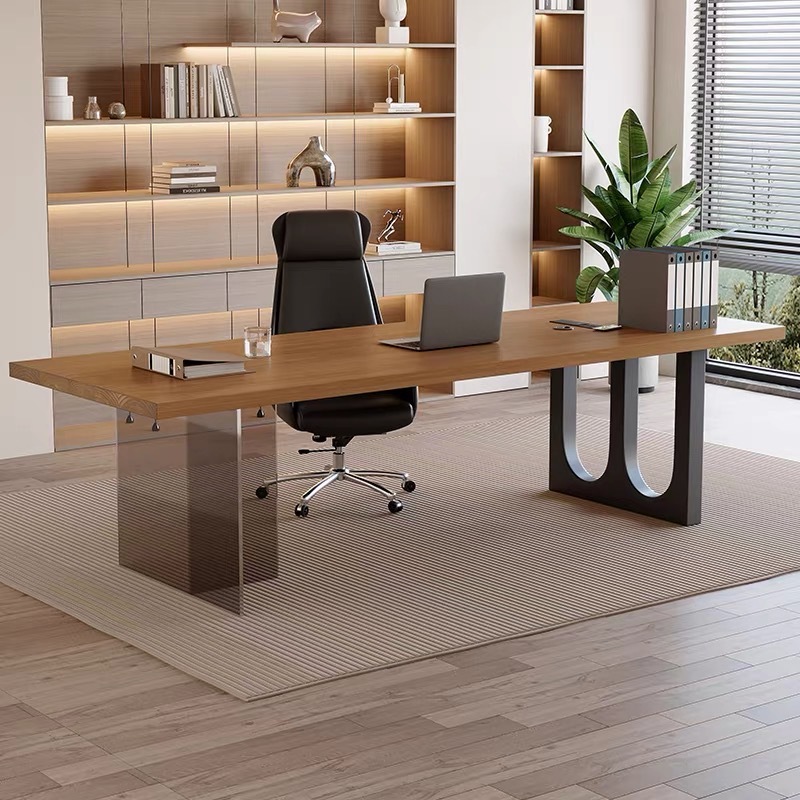 İtalyan Akrilik Yüzer Ahşap Of - Office Furniture Desk incelemesi ve fiyatı