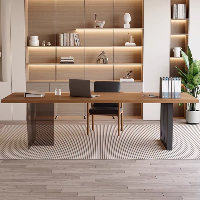 İtalyan Akrilik Yüzer Ahşap Of - Office Furniture Desk incelemesi ve fiyatı