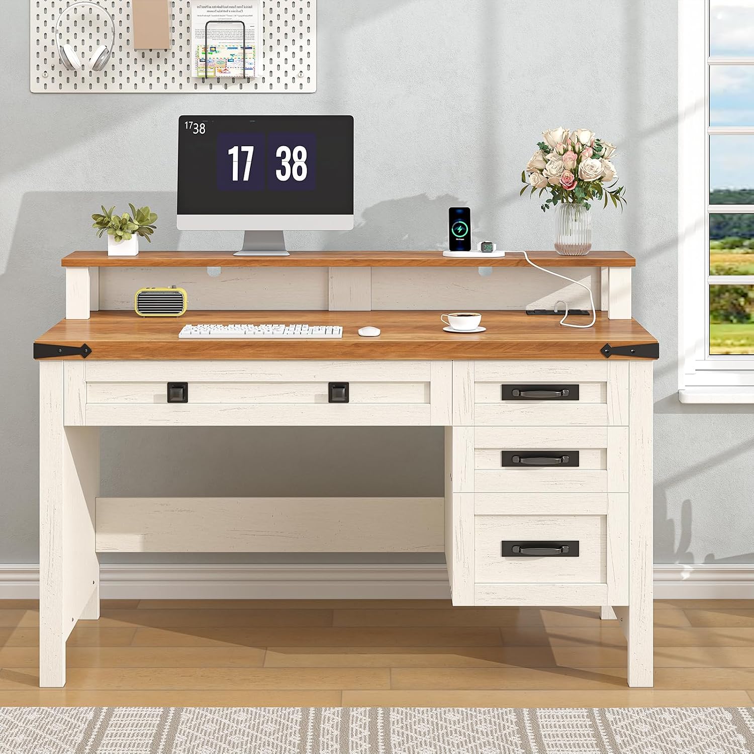 47 inç Çiftlik Evi Tarzı Bilgi - Office Furniture Outlet incelemesi ve fiyatı