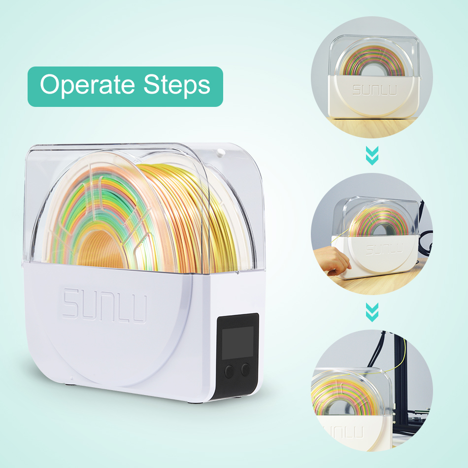 SUNLU Filament Kurutucu S1 Plu - Binder Storage Box incelemesi ve fiyatı