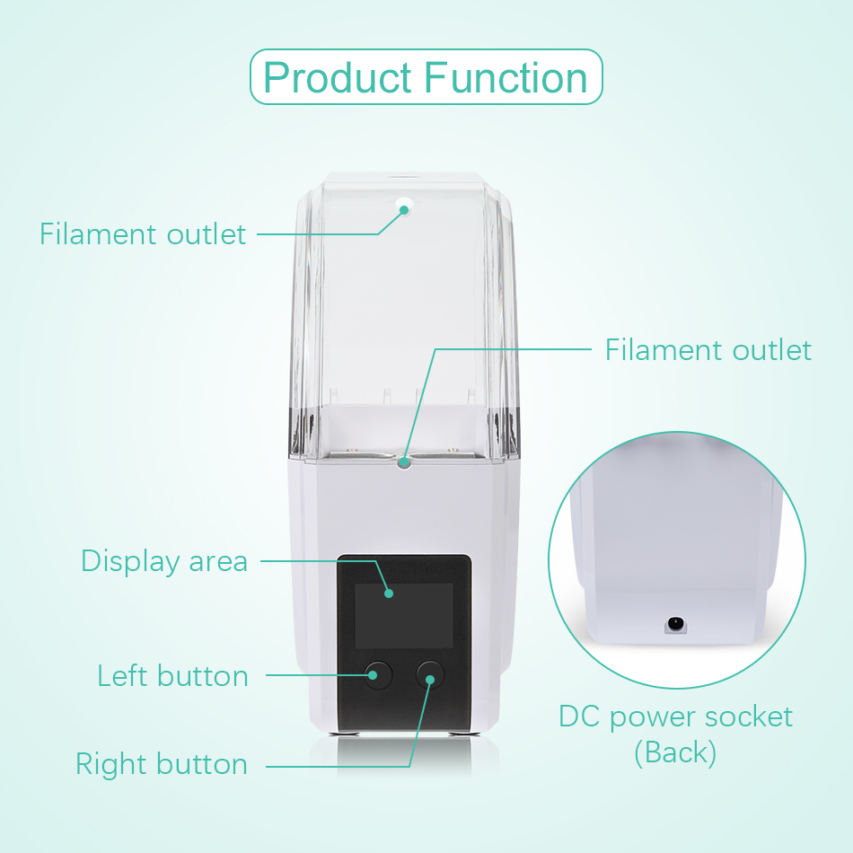 SUNLU Filament Kurutucu S1 Plu - Binder Storage Box incelemesi ve fiyatı