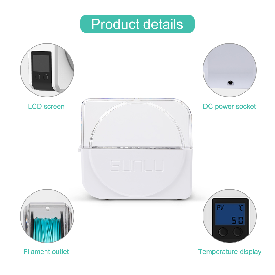 SUNLU Filament Kurutucu S1 Plu - Binder Storage Box incelemesi ve fiyatı